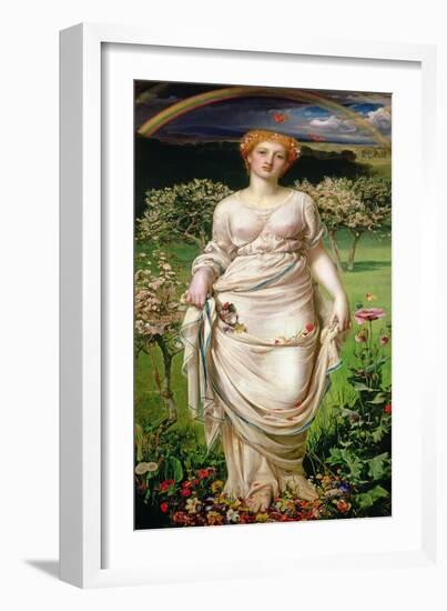 Gentle Spring, 19th Century-Anthony Frederick Augustus Sandys-Framed Giclee Print