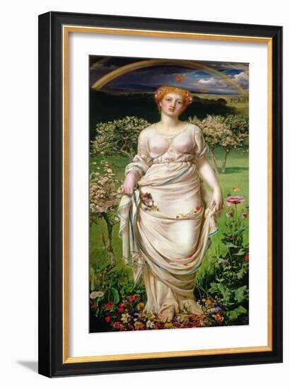 Gentle Spring, 19th Century-Anthony Frederick Augustus Sandys-Framed Giclee Print