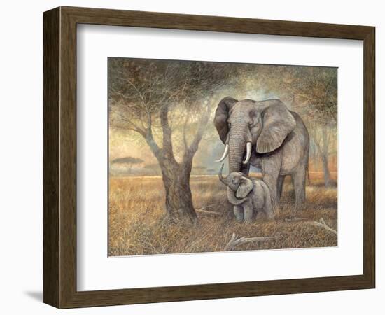 Gentle Touch-Ruane Manning-Framed Art Print