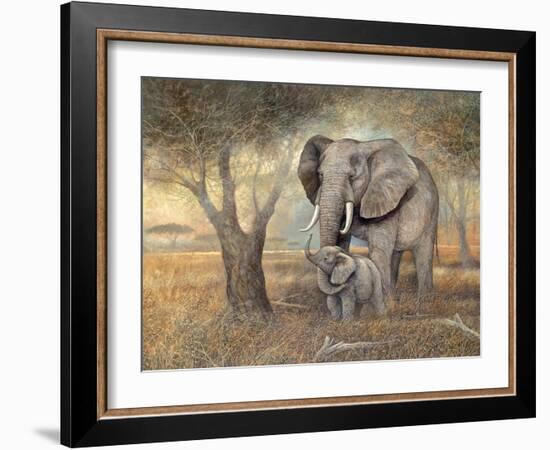 Gentle Touch-Ruane Manning-Framed Art Print