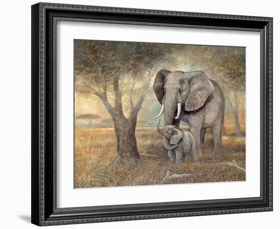 Gentle Touch-Ruane Manning-Framed Art Print