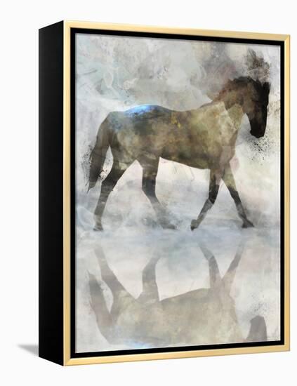 Gentle Walk I-Ken Roko-Framed Stretched Canvas