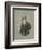 Gentleman Fox-J Hovenstine Studios-Framed Giclee Print