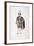 Gentleman in Ceremonial Costume, 1824-Edward Scriven-Framed Giclee Print