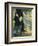 Gentleman in the Park-Lesser Ury-Framed Giclee Print