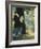 Gentleman in the Park-Lesser Ury-Framed Giclee Print