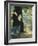 Gentleman in the Park-Lesser Ury-Framed Giclee Print