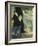 Gentleman in the Park-Lesser Ury-Framed Giclee Print