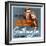 Gentleman Jim, Errol Flynn, Alexis Smith on Window Card, 1942-null-Framed Photo