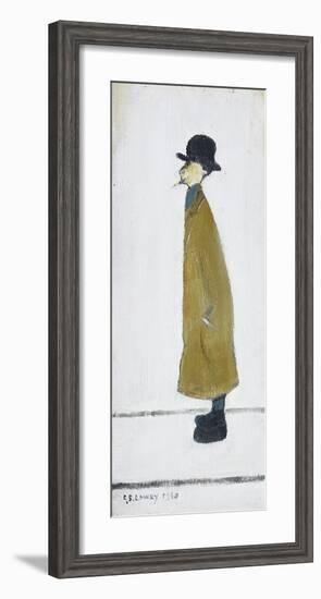 Gentleman Looking At Something, 1960-Laurence Stephen Lowry-Framed Premium Giclee Print