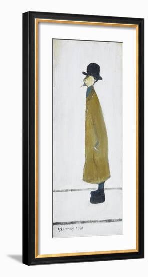 Gentleman Looking At Something, 1960-Laurence Stephen Lowry-Framed Premium Giclee Print