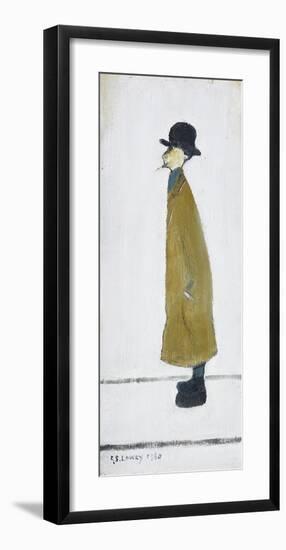 Gentleman Looking At Something, 1960-Laurence Stephen Lowry-Framed Premium Giclee Print