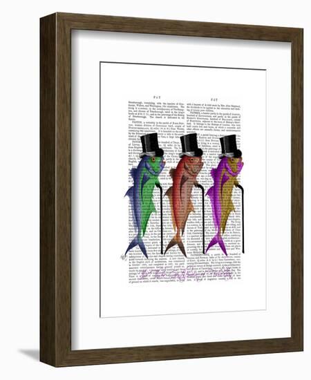 Gentleman of Fisherton-Fab Funky-Framed Art Print