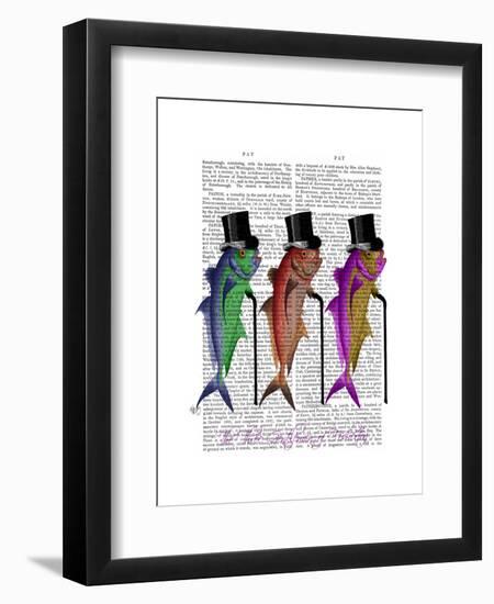 Gentleman of Fisherton-Fab Funky-Framed Art Print