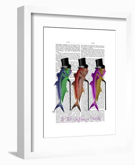 Gentleman of Fisherton-Fab Funky-Framed Art Print