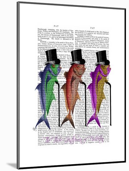 Gentleman of Fisherton-Fab Funky-Mounted Art Print