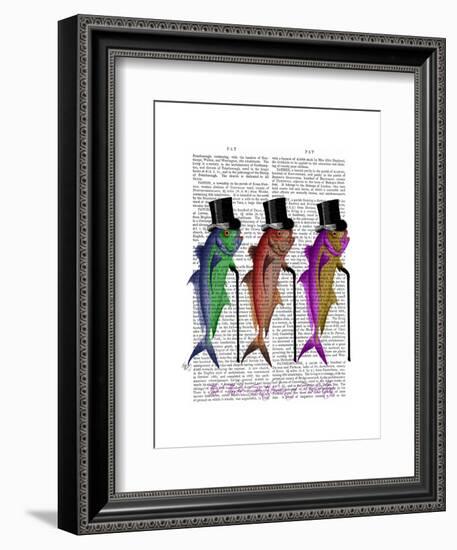 Gentleman of Fisherton-Fab Funky-Framed Art Print