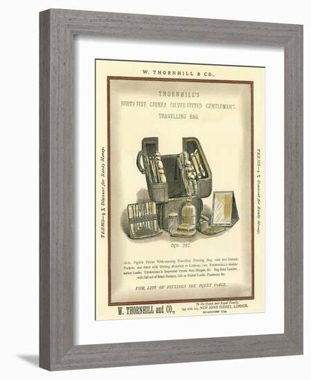 Gentleman's Travel Cases III-Vision Studio-Framed Art Print