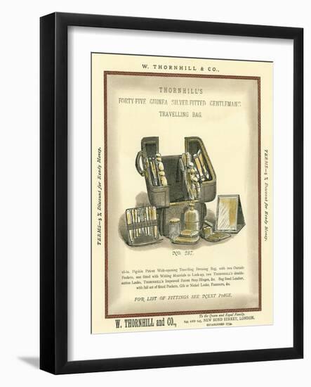 Gentleman's Travel Cases III-Vision Studio-Framed Art Print