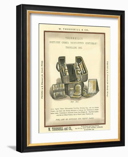 Gentleman's Travel Cases III-Vision Studio-Framed Art Print