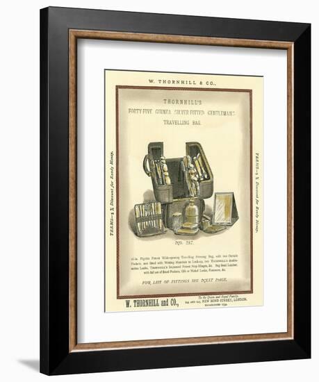 Gentleman's Travel Cases III-Vision Studio-Framed Art Print