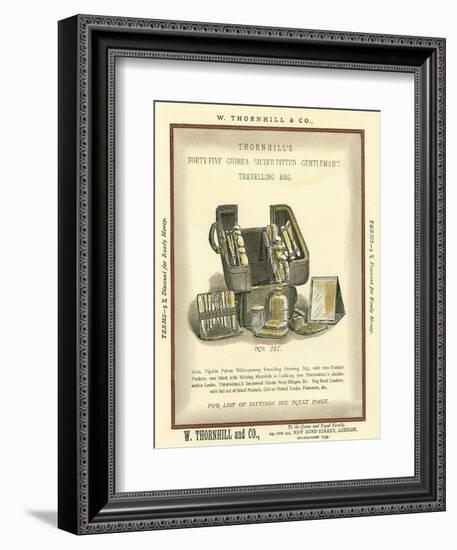 Gentleman's Travel Cases III-Vision Studio-Framed Art Print
