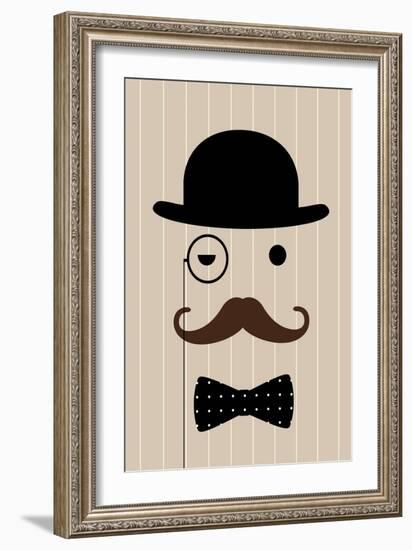 Gentleman-Dicky Bird-Framed Giclee Print