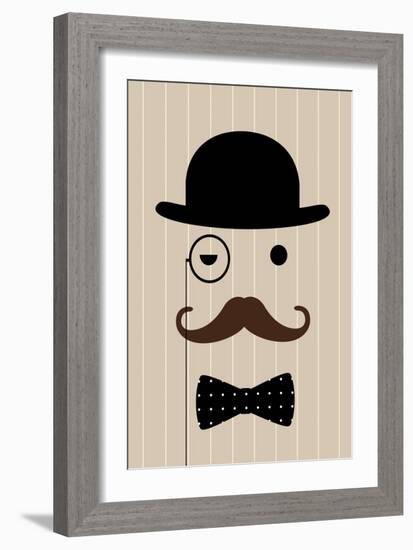 Gentleman-Dicky Bird-Framed Giclee Print