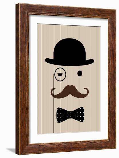 Gentleman-Dicky Bird-Framed Giclee Print