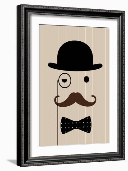 Gentleman-Dicky Bird-Framed Giclee Print