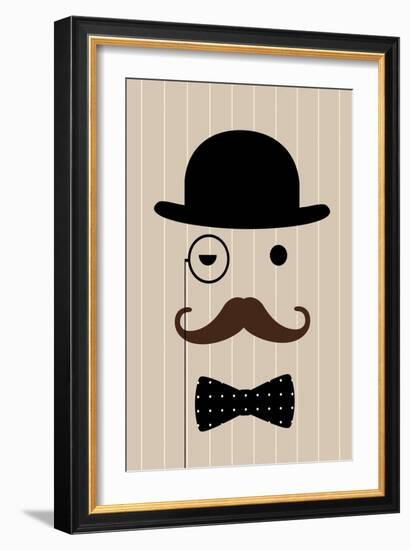 Gentleman-Dicky Bird-Framed Giclee Print