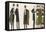Gentlemen in Evening Dress Queue to Collect Their Overcoats from the Cloakroom-Bernard Boutet De Monvel-Framed Premier Image Canvas