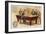 Gentlemen of Taste, Playing Pool-American School-Framed Giclee Print