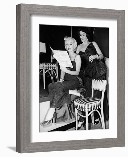 Gentlemen Prefer Blondes, 1953-null-Framed Photographic Print