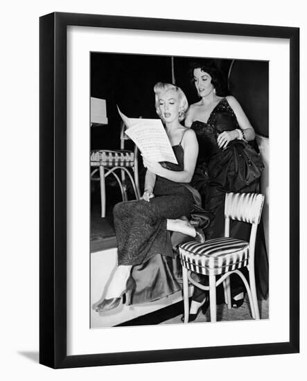 Gentlemen Prefer Blondes, 1953-null-Framed Photographic Print