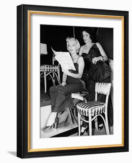 Gentlemen Prefer Blondes, 1953-null-Framed Photographic Print