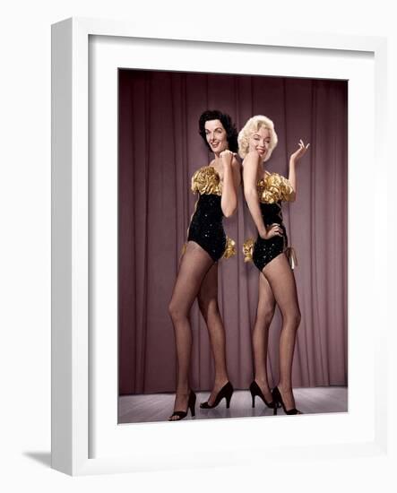 Gentlemen Prefer Blondes, 1953-null-Framed Photographic Print