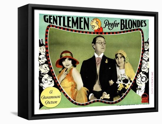 Gentlemen Prefer Blondes, Alice White, Holmes Herbert, Ruth Taylor, 1928-null-Framed Stretched Canvas