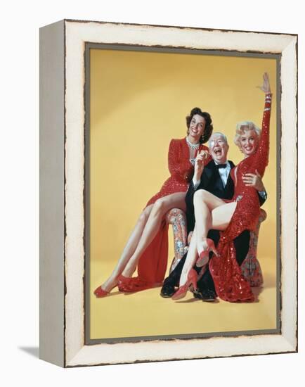 Gentlemen Prefer Blondes, Directed by Howard Hawks, 1953-null-Framed Stretched Canvas