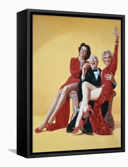 Gentlemen Prefer Blondes, Directed by Howard Hawks, 1953-null-Framed Stretched Canvas