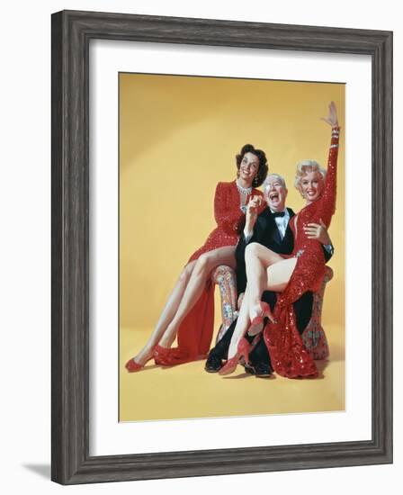 Gentlemen Prefer Blondes, Directed by Howard Hawks, 1953-null-Framed Photo