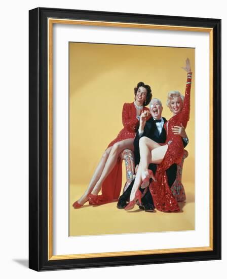 Gentlemen Prefer Blondes, Directed by Howard Hawks, 1953-null-Framed Photo