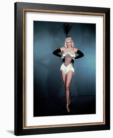 Gentlemen Prefer Blondes, Jane Russell, Directed by Howard Hawks, 1953-null-Framed Photo