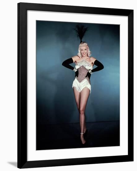 Gentlemen Prefer Blondes, Jane Russell, Directed by Howard Hawks, 1953-null-Framed Photo