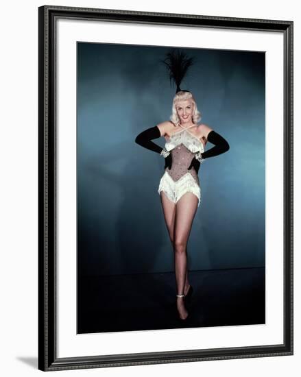 Gentlemen Prefer Blondes, Jane Russell, Directed by Howard Hawks, 1953-null-Framed Photo