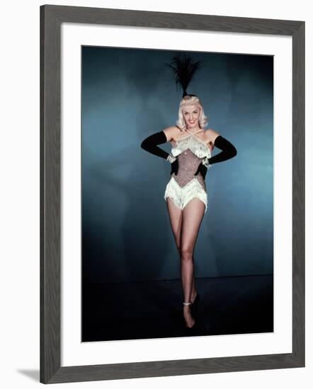 Gentlemen Prefer Blondes, Jane Russell, Directed by Howard Hawks, 1953-null-Framed Photo