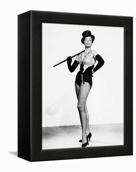 Gentlemen Prefer Blondes, Jane Russell, in a Costume by William Travilla, 1953-null-Framed Stretched Canvas