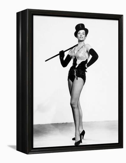 Gentlemen Prefer Blondes, Jane Russell, in a Costume by William Travilla, 1953-null-Framed Stretched Canvas