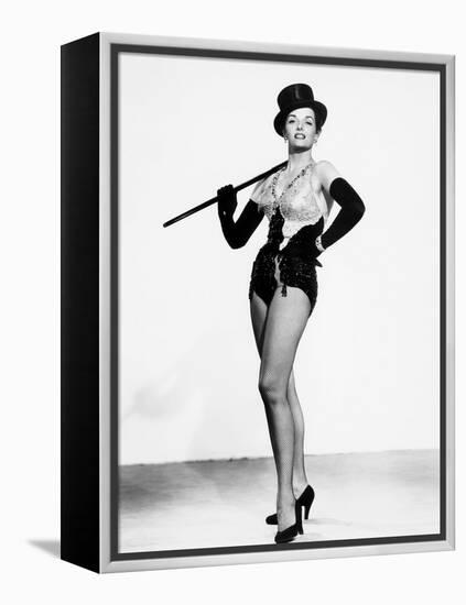 Gentlemen Prefer Blondes, Jane Russell, in a Costume by William Travilla, 1953-null-Framed Stretched Canvas