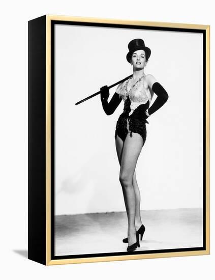 Gentlemen Prefer Blondes, Jane Russell, in a Costume by William Travilla, 1953-null-Framed Stretched Canvas